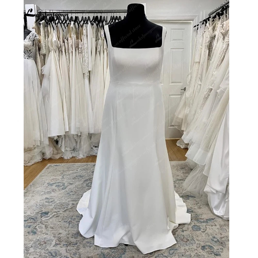 Roycebridal Plus Size Boho Mermaid Wedding Dresses for Women 2025 Vestido Scoop Neck Lace Crepe Wedding Gowns Vestiti Donna Roycebridal Plus Size Boho Mermaid Wedding Dresses for Women 2025 Vestido Scoop Neck Lace Crepe Wedding Gowns Vestiti Donna
