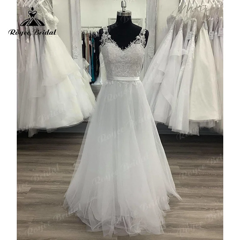 Roycebridal BRIDE,BRIDE EXPLORE All Wedding Dresses,BRIDE EXPLORE Custom Wedding Dresses ๐,BRIDE EXPLORE Plus SizeSleeveless Princess Women A Line Wedding Gowns Backless 2025 Tulle Long Elegant Bridal Boho Wedding Dress V neck Lace Applique Roycebridal BRIDE,BRIDE EXPLORE All Wedding Dresses,BRIDE EXPLORE Custom Wedding Dresses ๐,BRIDE EXPLORE Plus SizeSleeveless Princess Women A Line Wedding Gowns Backless 2025 Tulle Long Elegant Bridal Boho Wedding Dress V neck Lace Applique