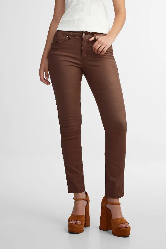 Stylish Men's JeansJeans taille mi-haute coupe ajustée - Femme
