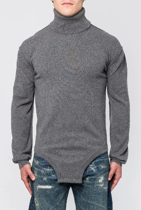 Men's Pants with Turn-Up CuffsMaison Margiela  Body Sweater in Grey