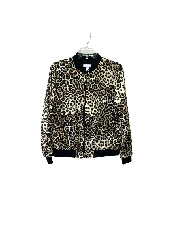 Practical Men's RaincoatsAnimal Print Jacket Fleece By Susan Graver, Size: S