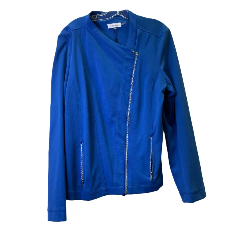 Winter-Ready Men's CoatsBlue Jacket Other By Calvin Klein, Size: Xl