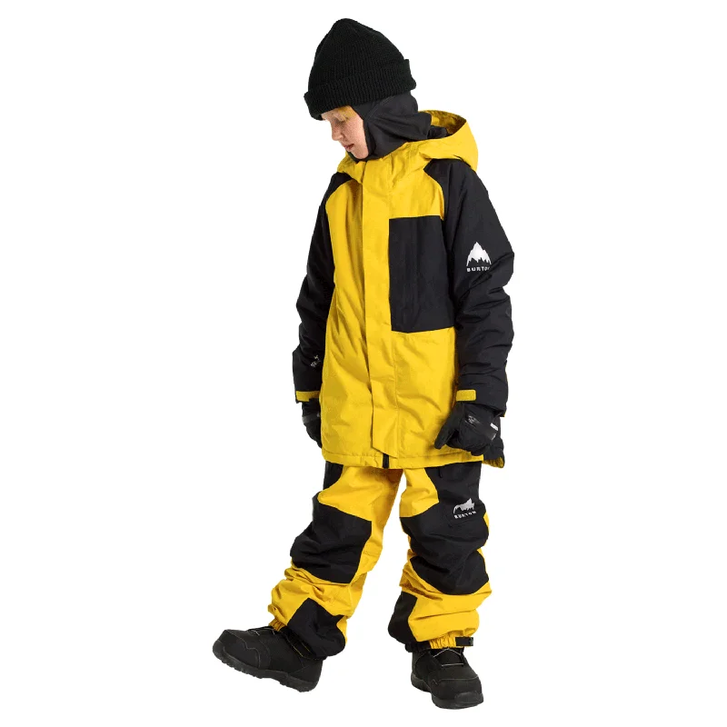 Men's Coats for Outdoor ActivitiesBurton Kids Powline Gore-tex Jacket 2025 Goldenrod/True Black