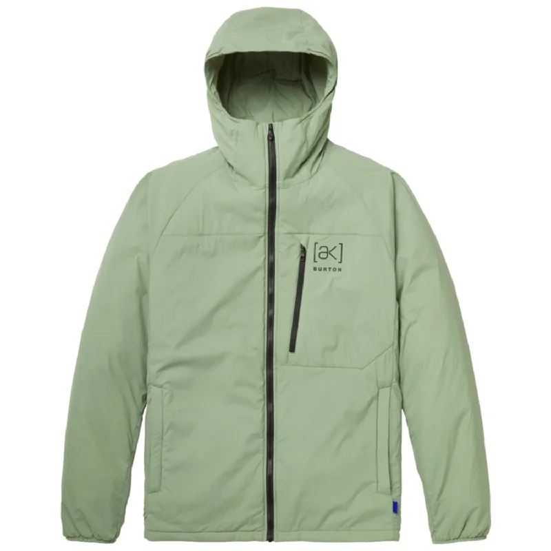 Men's Coats for TravelBurton Men's [ak] Helium Hooded Stretch Insulated Jacket 2024 Hedge Green