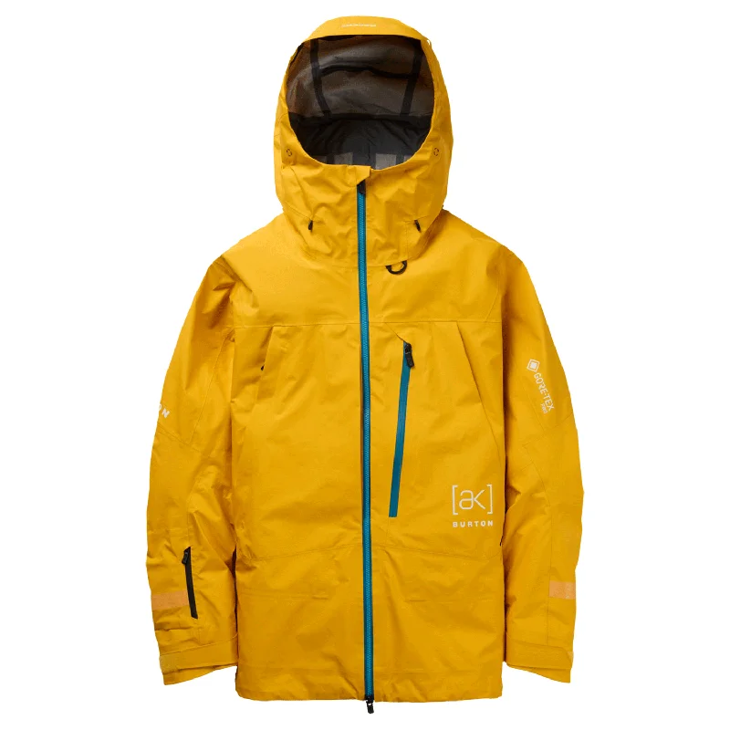 Men's Coats with Tactical FeaturesBurton Men's [ak] Tusk Gore-tex Pro 3L Jacket 2025 Goldenrod