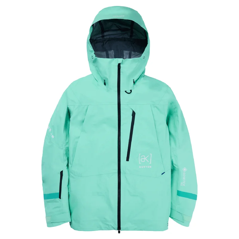 Men's Coats for TravelBurton Women's [ak] Tusk Gore-tex Pro 3L Jacket 2025 Powder Mint
