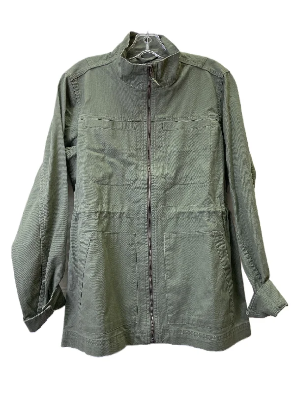 Men's Coats with Patchwork DesignsGreen Jacket Other By Gap, Size: S