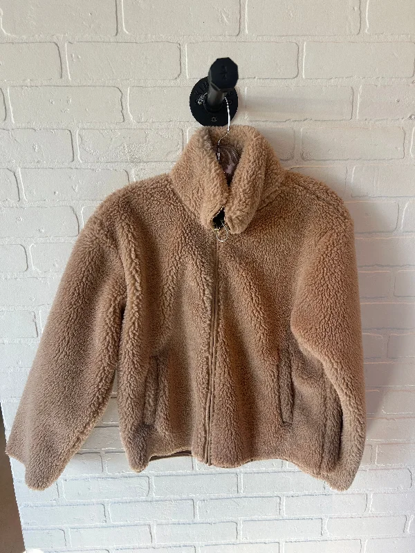 Men's Coats with ButtonsJacket Faux Fur & Sherpa By For The Republic In Tan, Size: Xs