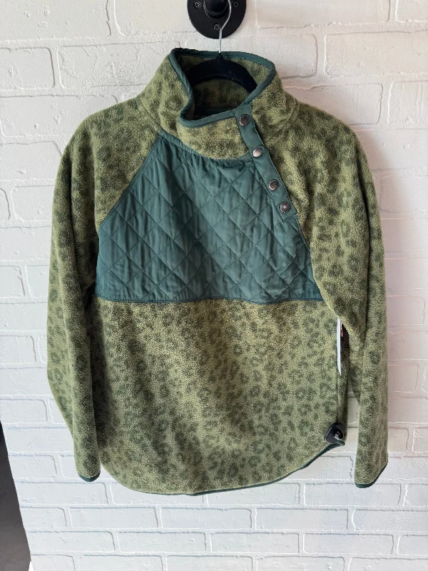 Men's Coats for Tall MenJacket Fleece By J. Crew In Green, Size: S