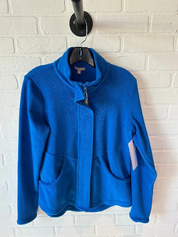 Essential Men's Puffer JacketsJacket Fleece By Talbots In Blue, Size: Mp