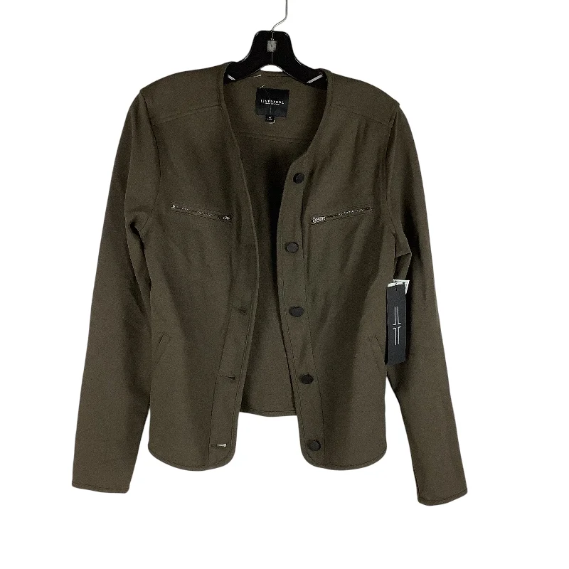 Men's Coats with Belted WaistsJacket Other By Liverpool In Olive, Size: M