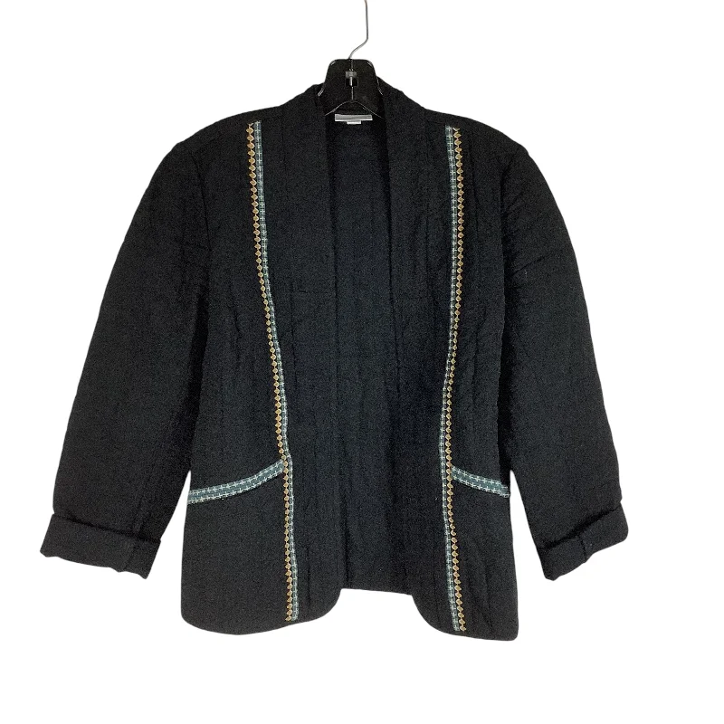 Men's Coats with Flannel LiningJacket Other By Pure Jill In Black, Size: S