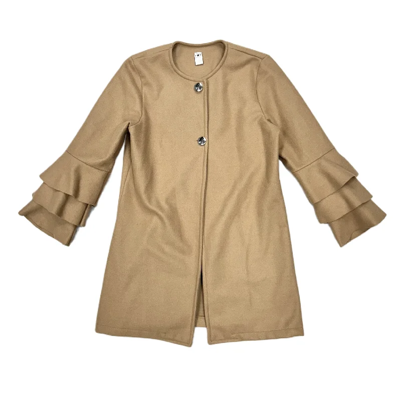 Stylish Men's Biker JacketsJacket Other By Vogue Fashion In Tan, Size: M