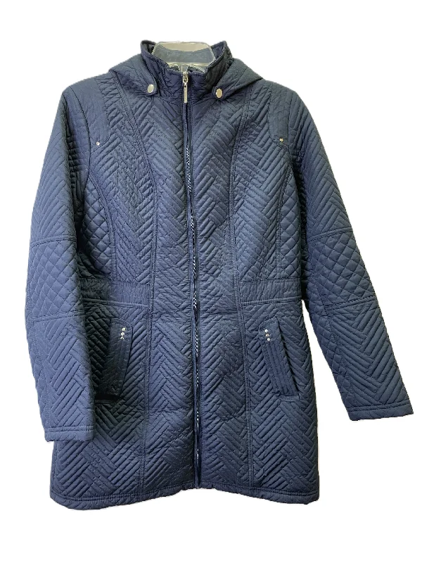 Men's Coats for Cold WeatherJacket Puffer & Quilted By Weatherproof In Blue, Size: S