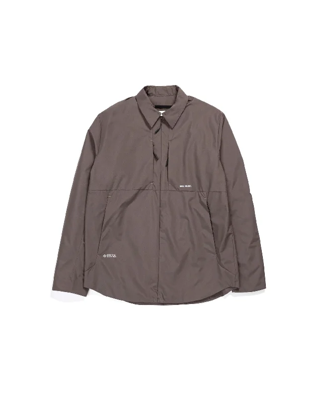 Men's Coats with HoodsJens Gore Tex Infinium Shirt Jacket 2.0 - Heathland Brown