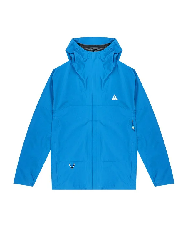 Men's Coats for HikingStorm-Fit Cascade Rain Jacket - Light Photo Blue / White