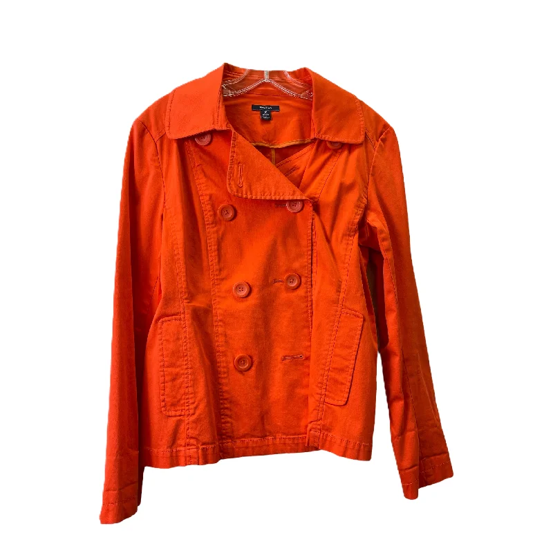 Weather-Resistant Men's CoatsOrange Jacket Other By Nautica, Size: M