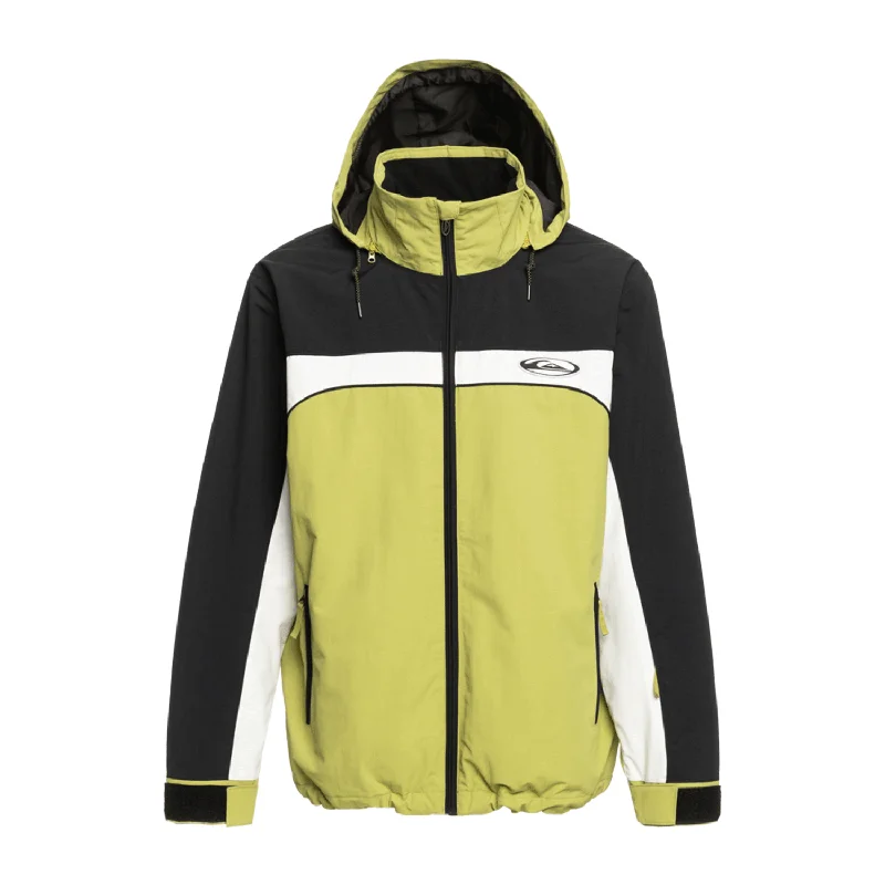Men's Coats with Contrast StitchingQuiksilver Men's Live Wire Jacket 2024 Green Olive Men's Coats with Contrast StitchingQuiksilver Men's Live Wire Jacket 2024 Green Olive