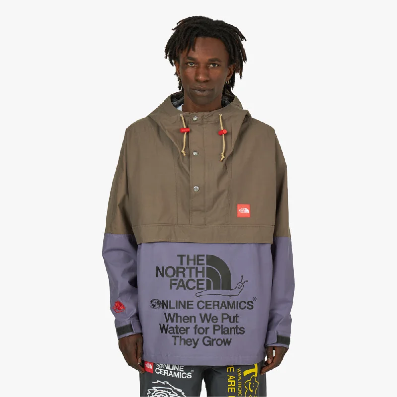 Men's Coats with Vintage StyleThe North Face x Online Ceramics Class V Windjammer Jacket / Brown