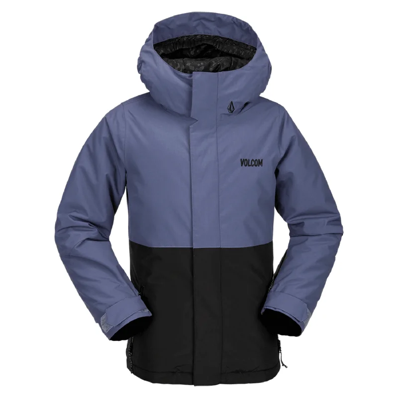 Men's Coats with Hidden PocketsVolcom Kids Sass'N'Fras Insulated Jacket 2025 Indigo