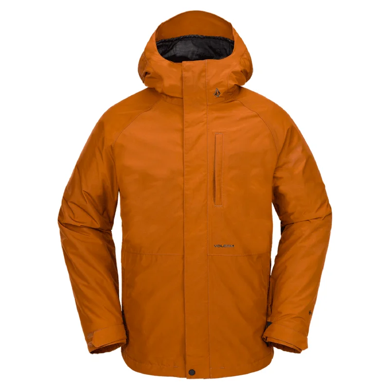 Men's Coats with Flannel LiningVolcom Men's Dua Gore-tex Jacket 2025 Caramel