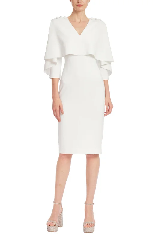 Badgley MischkaBSD5210 Short Button Cocktail Dress